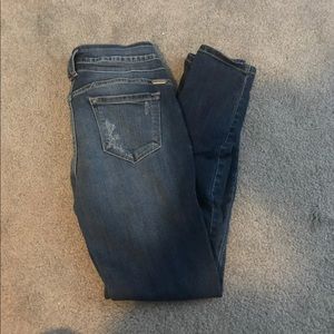 Distressed KanCan skinnies